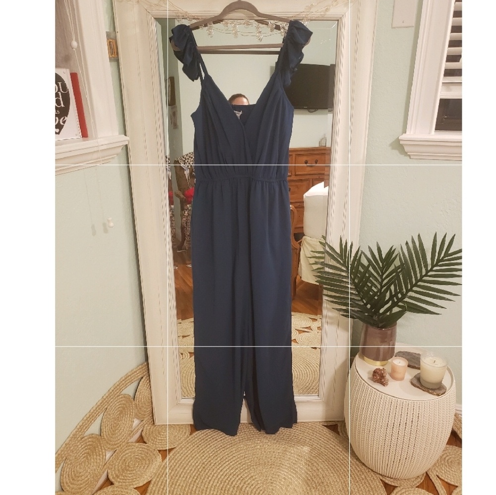 Navy Blue Jumpsuit